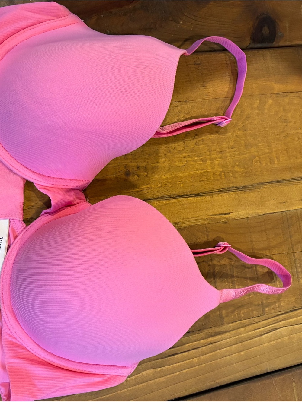 Victoria's Secret Hot Pink T-Shirt Bra